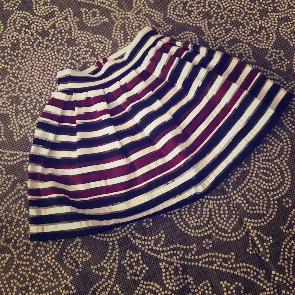 Pinstripe Little girls skirt